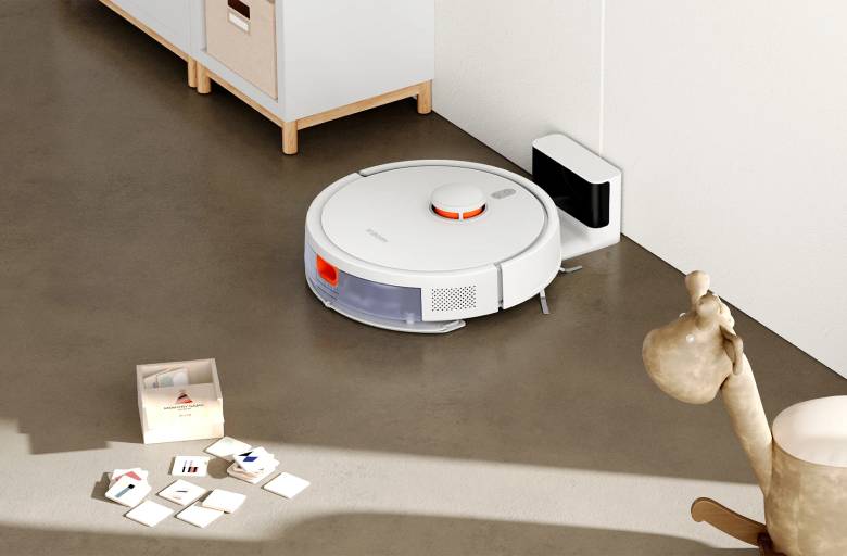 Robot hút bụi lau nhà Xiaomi Vacuum S20 White - thiết kế nhỏ gọn