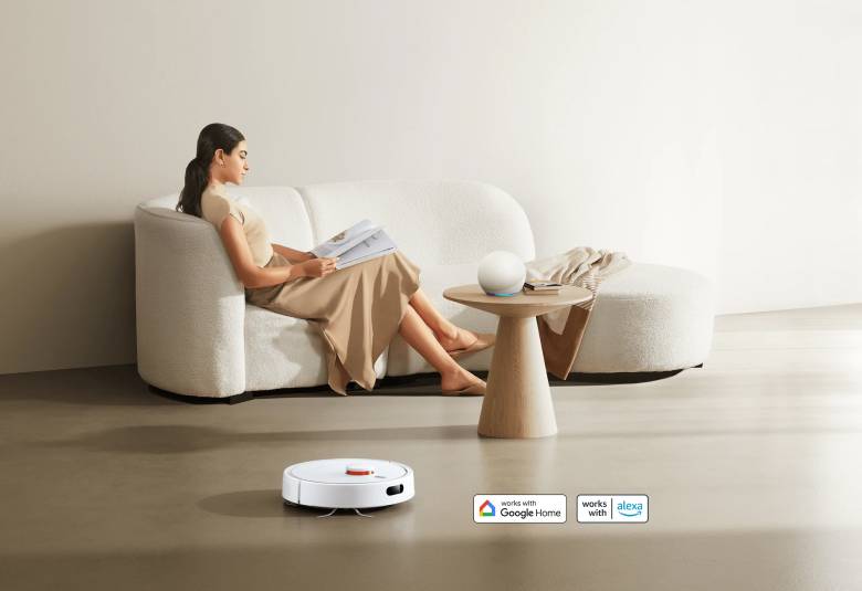 Robot hút bụi lau nhà Xiaomi Vacuum S20 White - điều khiển dễ dàng