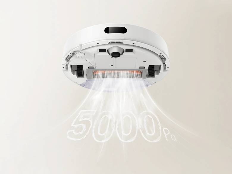 Robot hút bụi lau nhà Xiaomi Vacuum S20 White - lực hút mạnh mẽ 5000PA