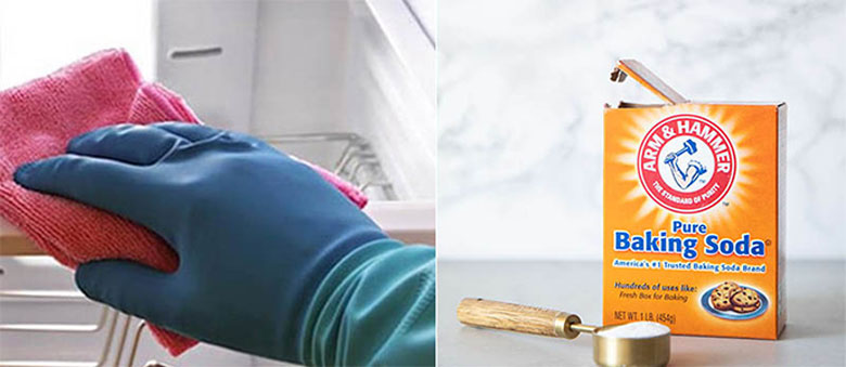 Vệ sinh tủ lạnh bằng baking soda và những tác dụng của baking soda