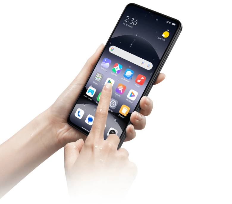 Điện thoại Xiaomi Redmi Note 14 6GB/128Gb Đen - Màn hình AMOLED chất lượng cao