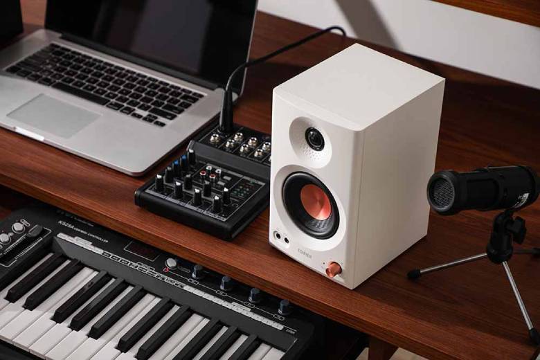 Loa Edifier Bluetooth MR3 2.0 trắng - âm thanh đạt chuẩn