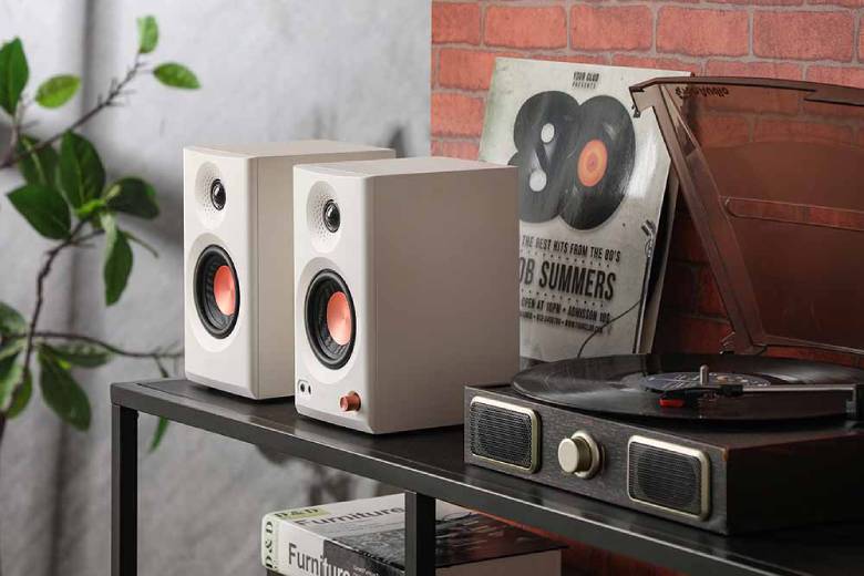 Loa Edifier Bluetooth MR3 2.0 trắng - phù hợp với mọi không gian