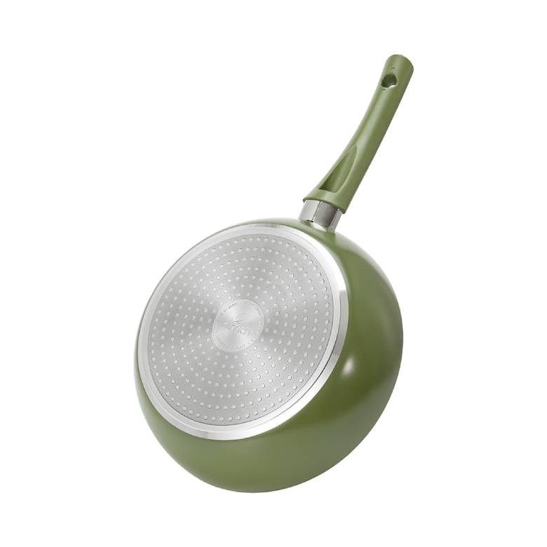 Chảo chống dính Elmich Olive Classic EL-5977OV24 Size 24cm - đáy chảo tương thích mọi loại bếp