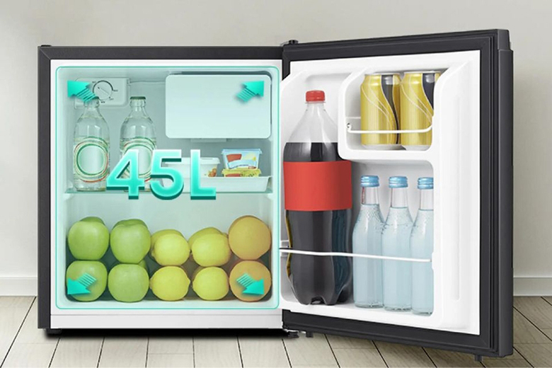 Tủ lạnh Hisense mini 45 lít HR05DB - Hệ thống làm lạnh nhanh chóng, đồng đều