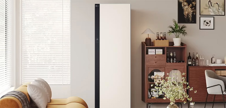 Thiết kế hiện đại của tủ chăm sóc quần áo thông minh LG SC5MBR80H