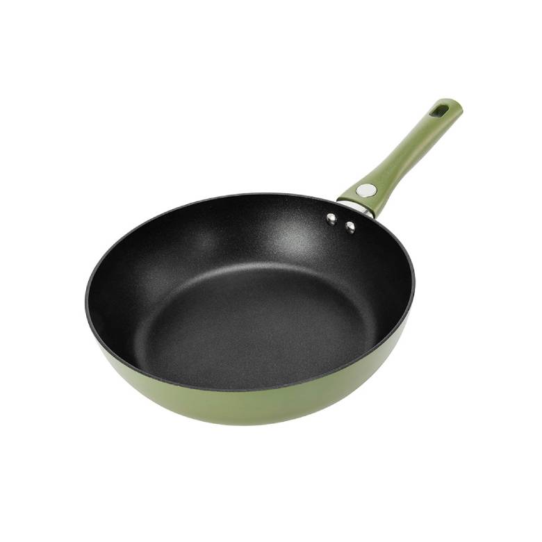 Bộ nồi chảo phủ sứ chống dính Elmich Olive Classic EL-5232OV02 - chảo 24cm