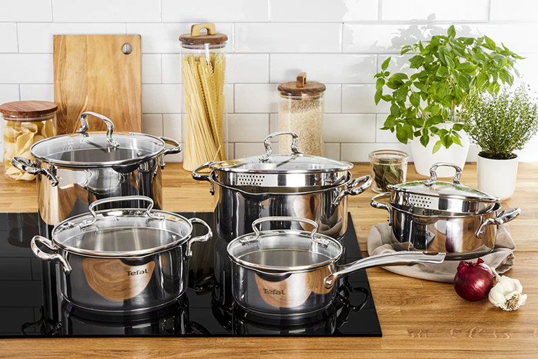 Bộ 5 nồi Inox Tefal Duetto Plus G719SA55