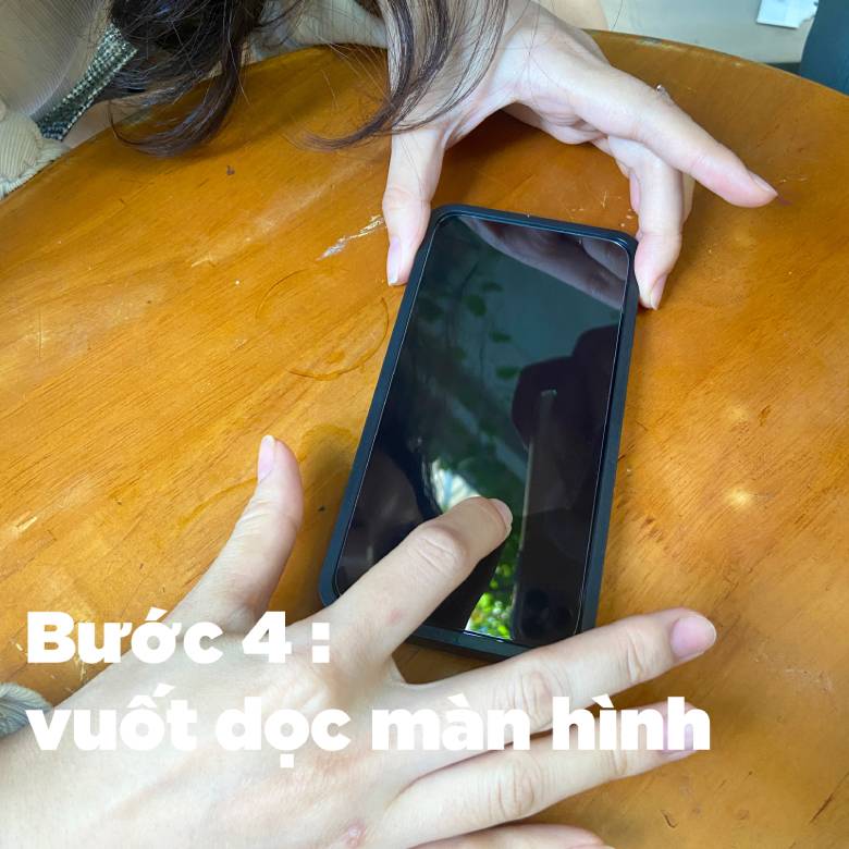  Kính cường lực PISEN Eguard iPhone 16 Plus - lắp đặt bước 4