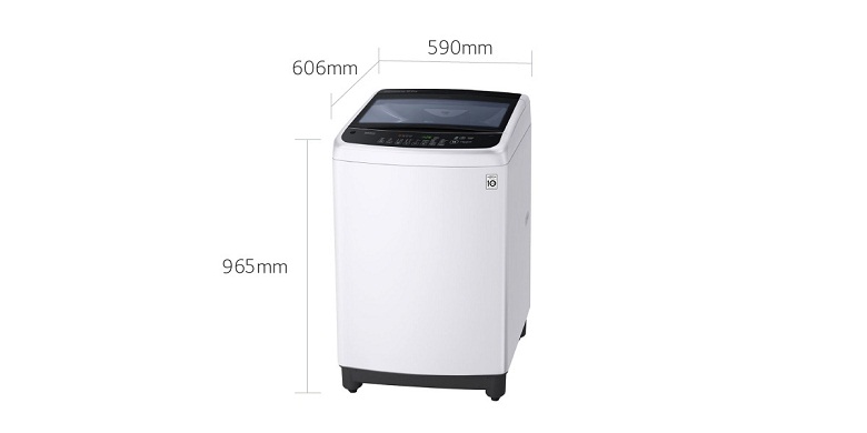 Máy giặt cửa trên giá rẻ - Máy giặt LG Inverter 10.5 kg T2350VS2W lồng đứng