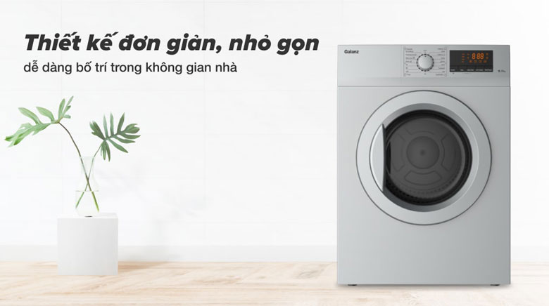Máy sấy Galanz 8kg DV-80T5C(S)