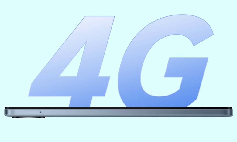  Máy tính bảng Xiaomi Redmi Pad SE 8.7 4G 6GB/128GB Xanh dương - Hỗ trợ kết nối wifi và 4G thoải mái kết nối Internet mọi lúc mọi nơi