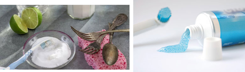 Cách tẩy vết ố vàng trong tủ lạnh với chanh muối và kem đánh răng