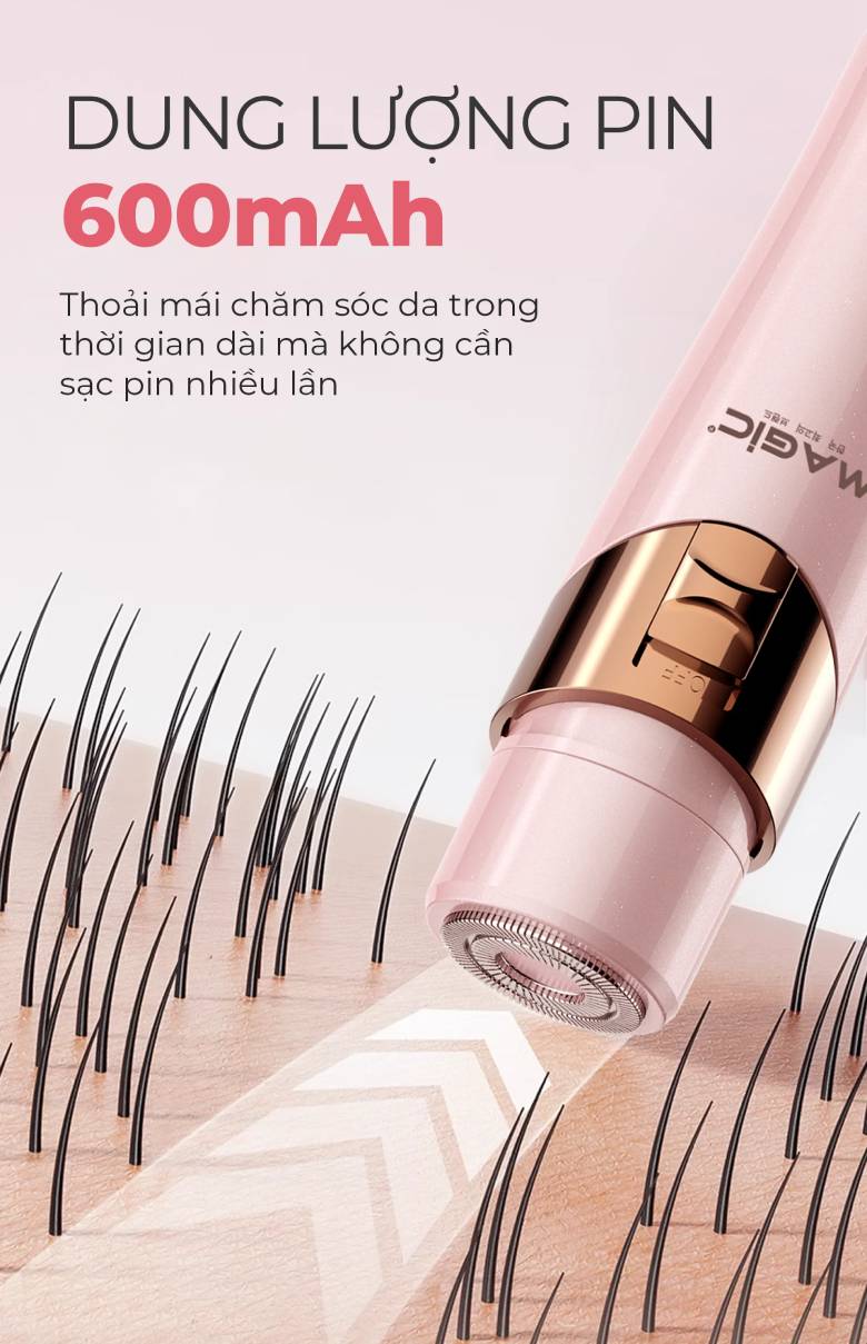 Máy tỉa lông đa năng Magic B-51 Dung Lượng pin 600Mah