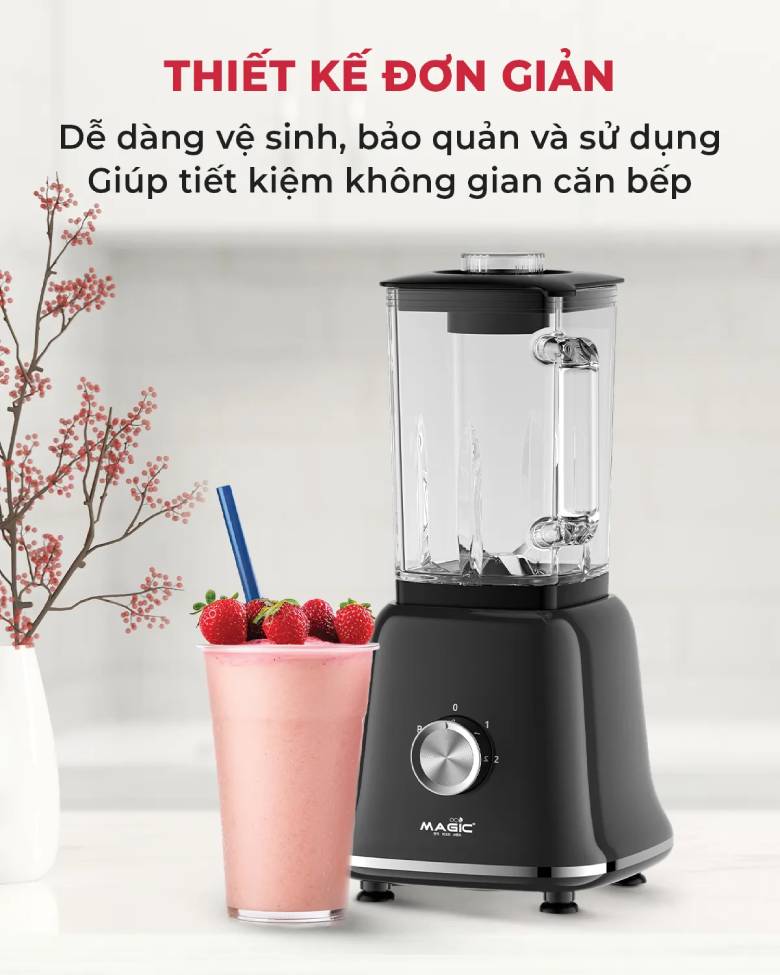  Máy xay sinh tố Magic AC-182 - thiết kế đơn giản