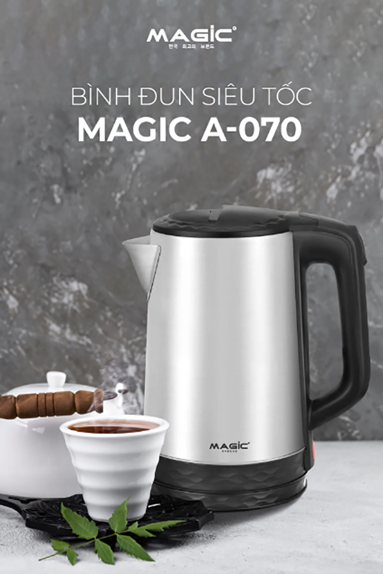 Bình đun siêu tốc MAGIC 1.8L A-070
