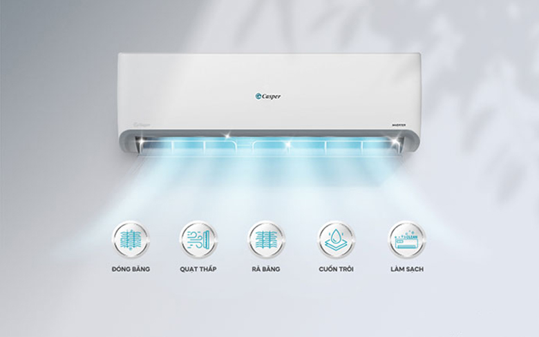 Điều hòa Casper 1 chiều 18000 BTU SC-18FB36A - Chức năng tự làm sạch IClean