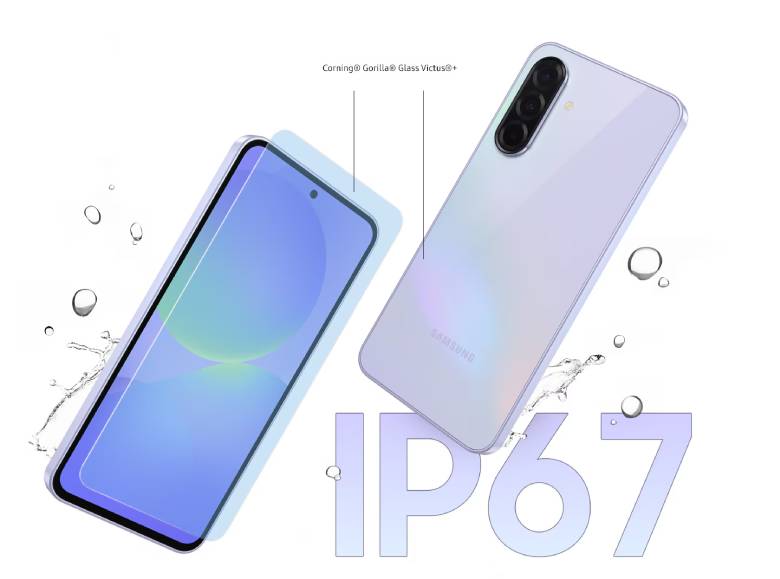Điện thoại Samsung Galaxy A36 5G (8+128Gb) Light Violet - chuẩn kháng nước IP67