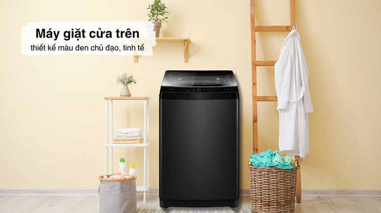 Máy giặt Aqua 9 kg AWM9-B316K(B) lồng đứng - Thiết kế nhỏ gọn, phù hợp với mọi không gian