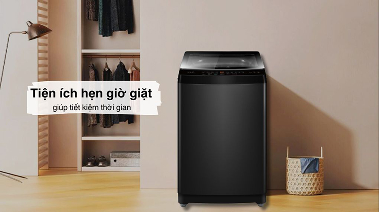 Máy giặt Aqua 9 kg AWM9-B316K(B) lồng đứng - Chức năng hẹn giờ