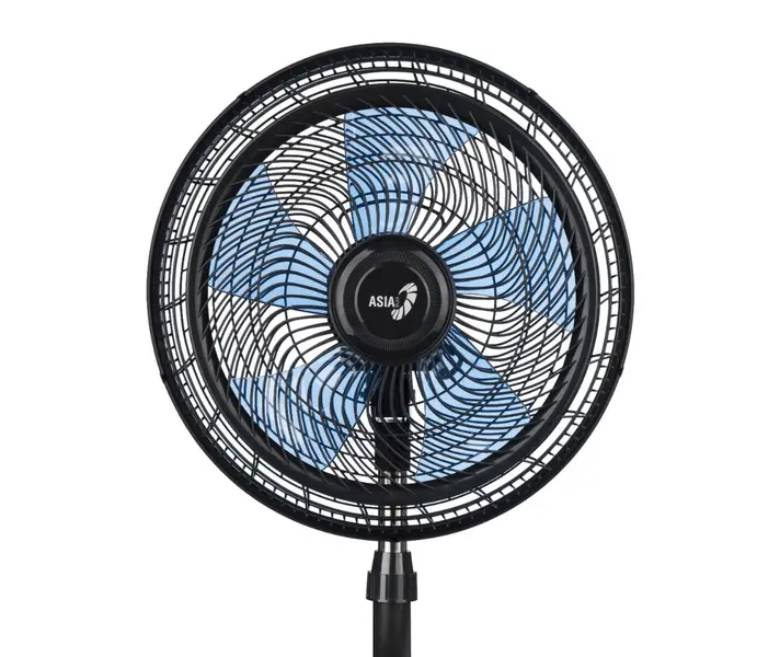 Quạt lửng Asiavina Turbo X - VY628990 đen - cánh quạt lớn