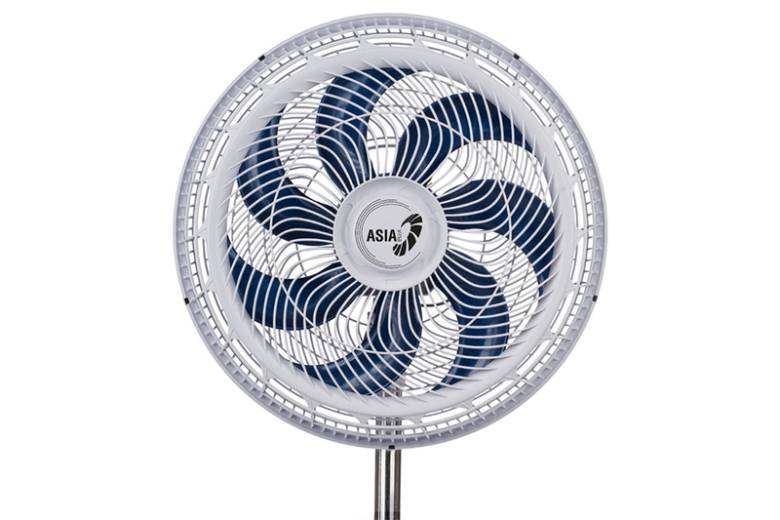 Quạt sàn Asiavina Turbo Max VY646790 xám - Thiết kế lồng quạt lốc xoáy độc đáo