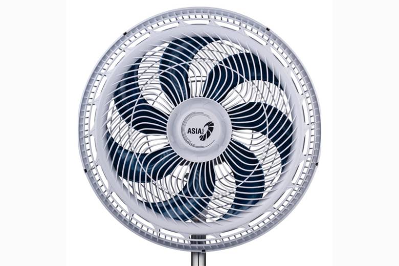 Quạt đứng Asiavina Turbo Max VY649790 xám - Thiết kế lồng quạt lốc xoáy độc đáo