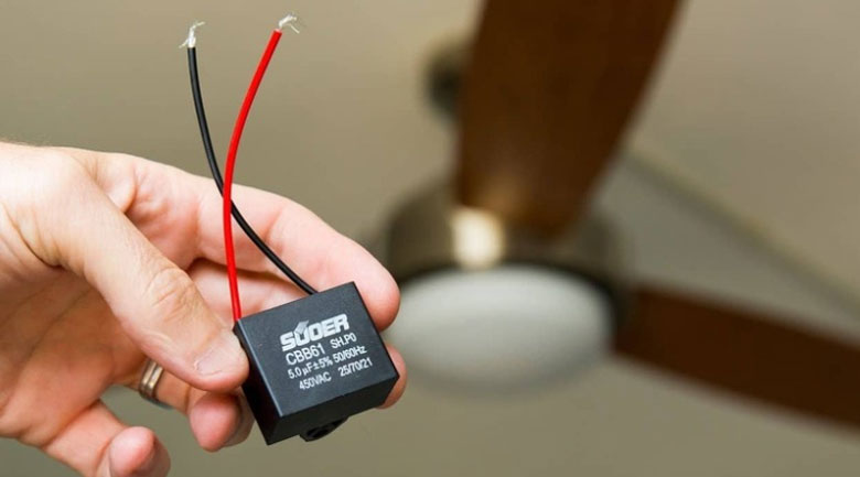 Quạt không quay nhưng máy vẫn chạy do tụ điện hỏng