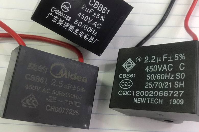 Tụ điện trong quạt