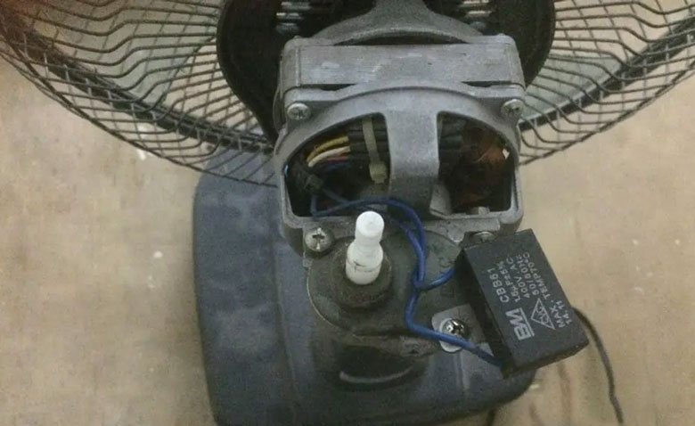 Thay thế tụ điện trong quạt