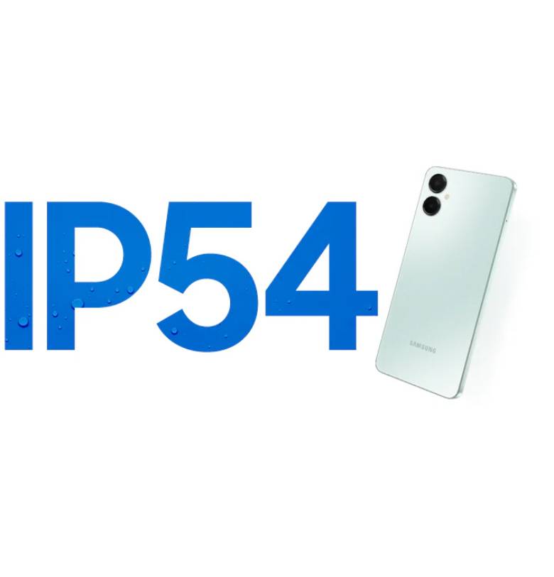 Điện thoại Samsung Galaxy A06 5G (4+128Gb) Light Green - Thiết kế thanh mảnh, bền bỉ theo thời gian