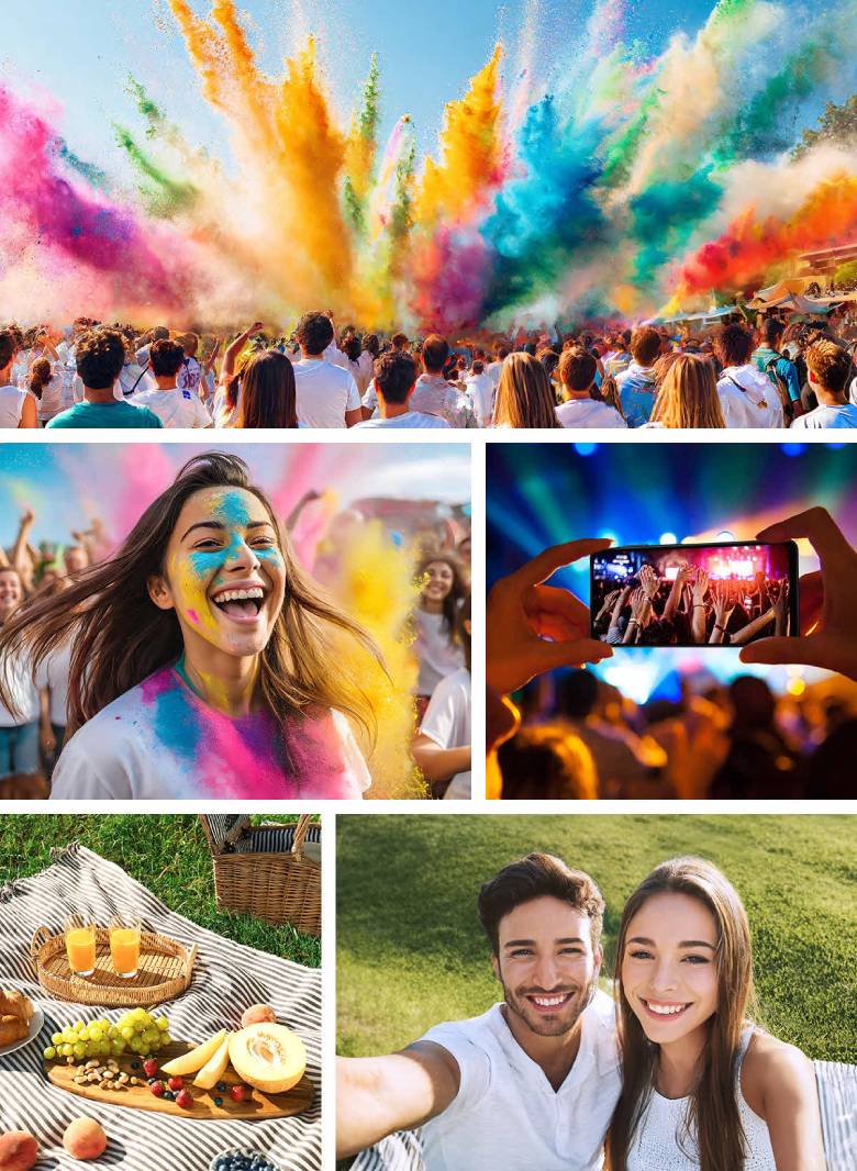 Điện thoại Samsung Galaxy A06 5G (4+128Gb) Black - Camera chính 50MP chụp ảnh chuyên nghiệp