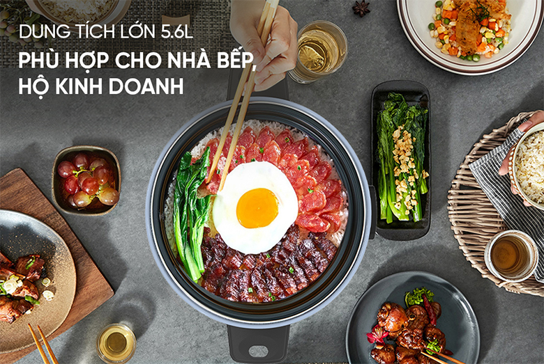 Nồi cơm điện Sunhouse SHD8156 - Dung tích 5.6 lít