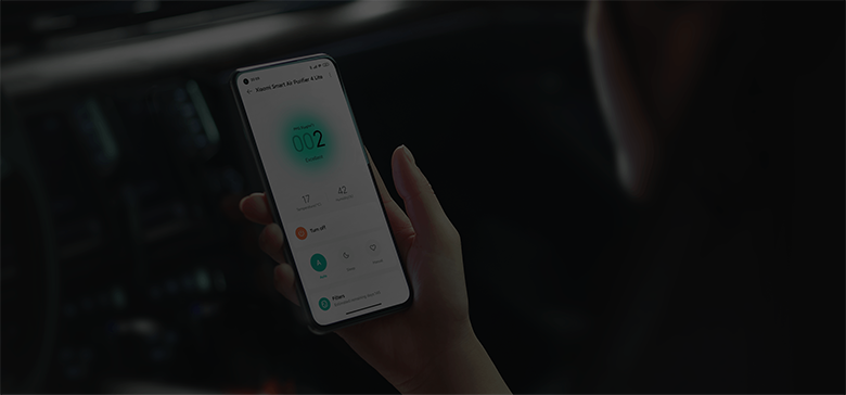 Máy lọc không khí Xiaomi Smart Air Purifier 4 lite EU kết nối app điều khiển