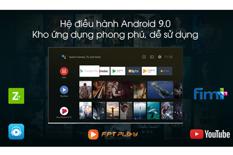 Hệ điều hành Android - Android Tivi Panasonic 4K 43 inch TH-43GX650V