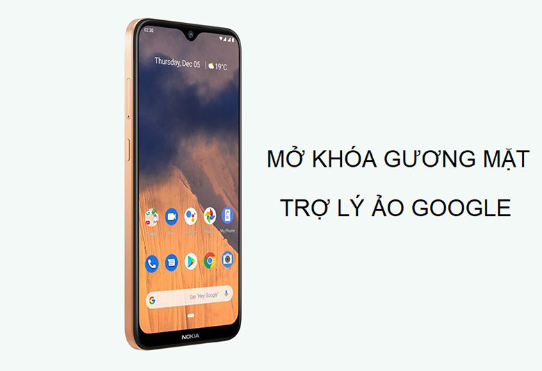 mở khóa khuôn mặt-điện thoại Nokia 2.3