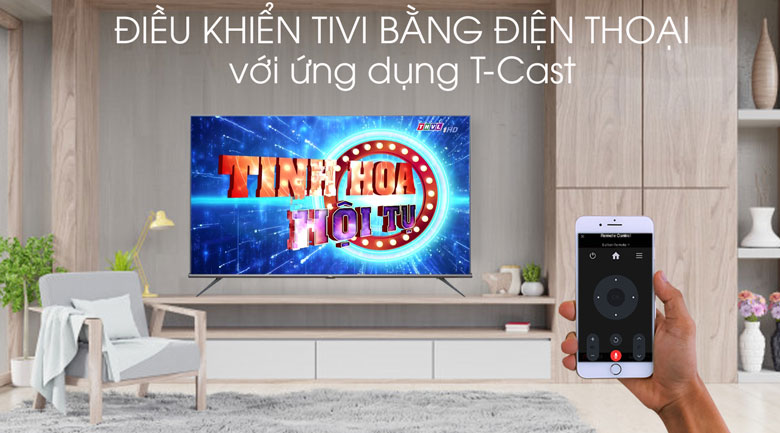 Ứng dụng T - Cast - Android Tivi TCL 4K 75 inch L75A8