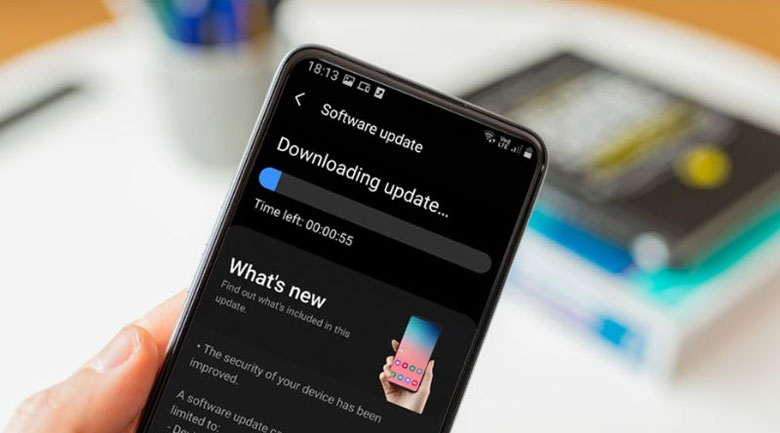 Điện thoại bị liệt cảm ứng - Cập nhật phần mềm