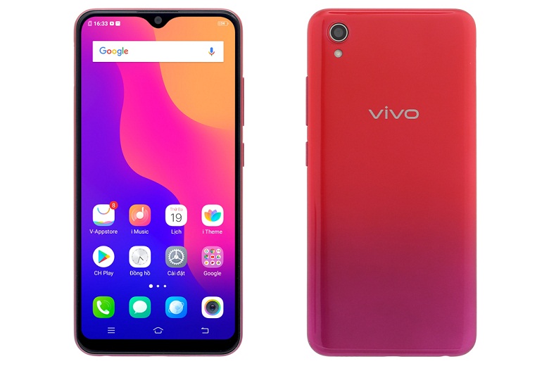 thiết kế-điện thoại Vivo Y91C 2GB/32GB Đỏ hoàng hôn
