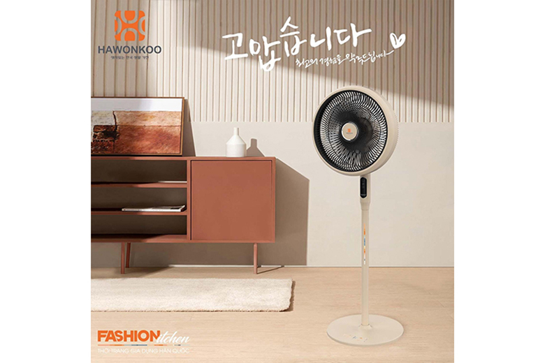 Quạt cây Hawonkoo DC FDH-012-SPEED24-CF - 24 chế độ gió linh hoạt