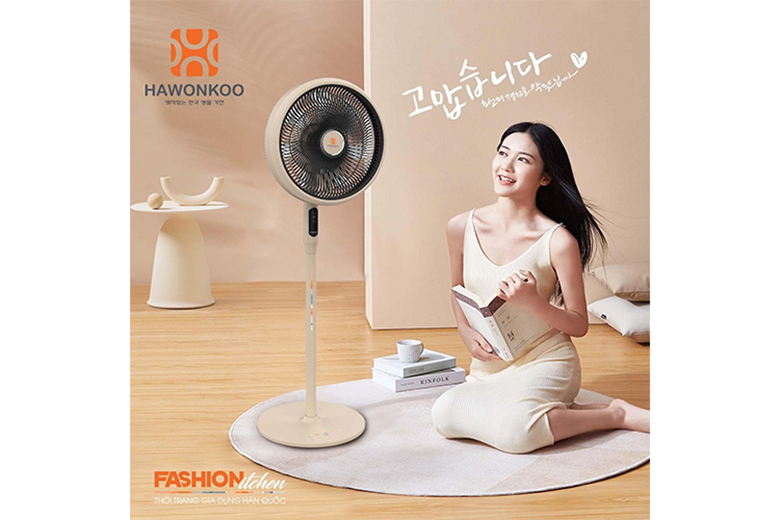 Quạt cây Hawonkoo DC FDH-012-SPEED24-CF - Kiểu dáng đẹp mắt và sang trọng