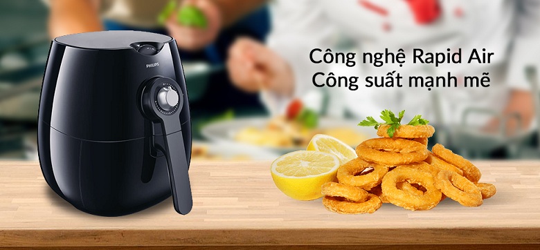 công suất - Nồi chiên không dầu Philips HD9220/20