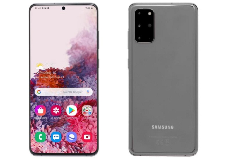 thiết kế-điện thoại Samsung Galaxy S20 Plus