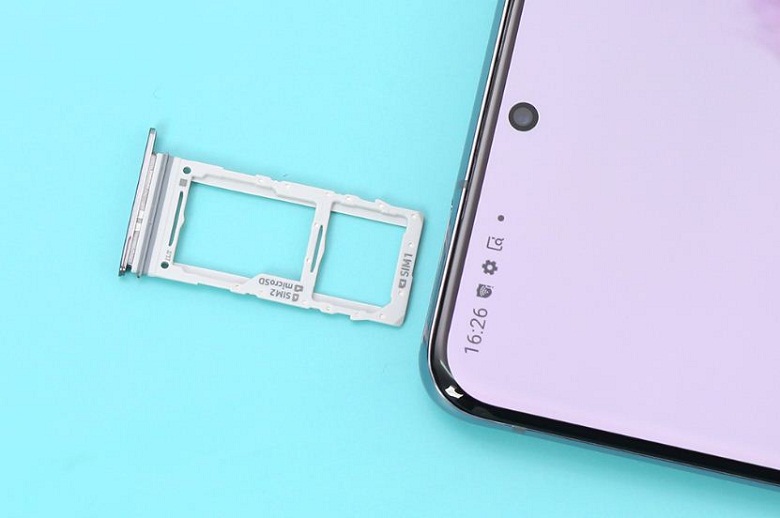 camera trước-điện thoại Samsung Galaxy S20 Plus