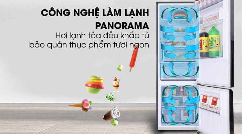 panorama - Tủ lạnh Panasonic NR-BV320WSVN