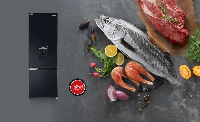thiết kế sang trọng - Tủ lạnh Panasonic NR-BC360WKVN
