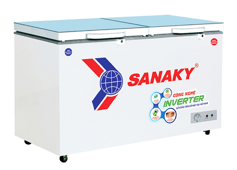 thiết kế sang trọng - Tủ đông Sanaky 220 lít VH2899W4KD