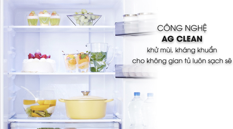 ag clean - Tủ lạnh Panasonic Inverter 363 lít NR-BX418GKVN Đen
