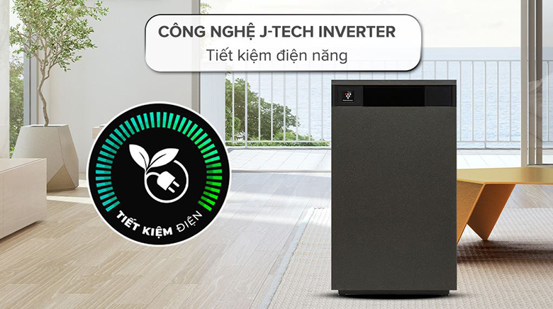 Máy lọc không khí Sharp FX-S120V-H/W - Công nghệ J-Tech Inverter tiết kiệm điện hiệu quả
