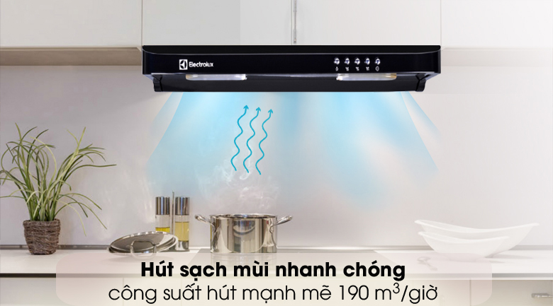 Máy hút mùi âm tủ Electrolux EFT6032K - Công suất mạnh mẽ 130W